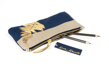 Gold Fern Pencil Case