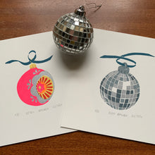 Retro Bauble Print