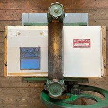 Vanguard Reduction Linocut Print