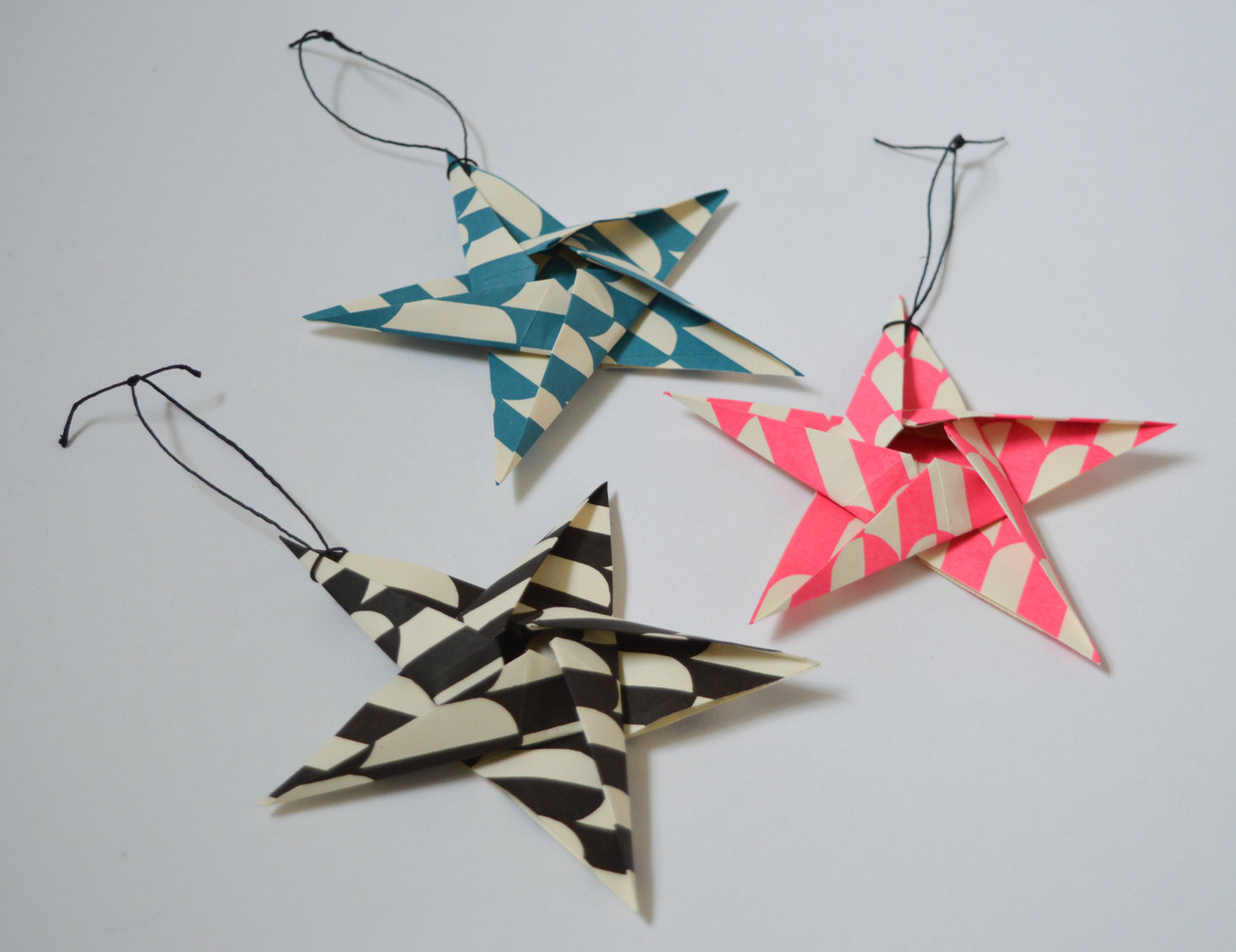 Razzle Screen Printed Origami Star