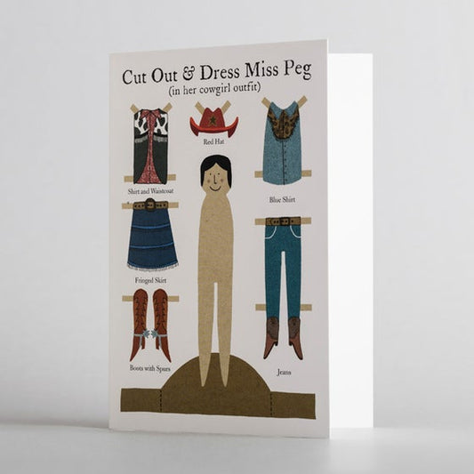 Cut Out & Dress Cowgirl Peg by Alice Melvin