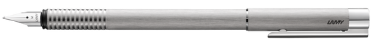 LAMY LOGO Fountain Pen (Brushed)