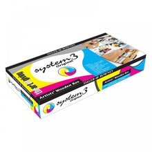 System 3 Acrylic Artists' Wooden Box