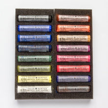Daler Rowney Artists' Soft Pastels, Assorted Selection, 16 Round Pastels
