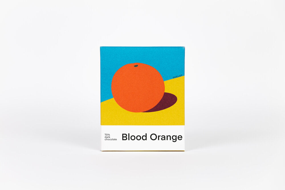 Ocelot Blood Orange Organic Dark Chocolate