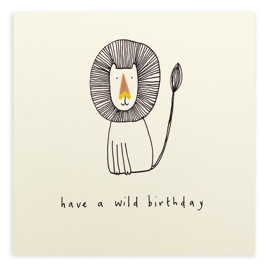 Birthday Lion by Ruth Jackson