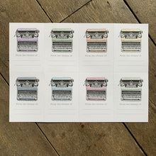 Typewriter Ex Librīs / Bookplates