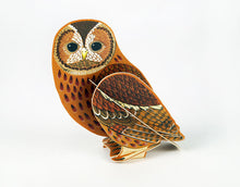 Alice Melvin Pop Out Bird Card - Tawny Owl
