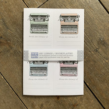 Typewriter Ex Librīs / Bookplates