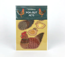 Alice Melvin Pop Out Pets Card - Chicken