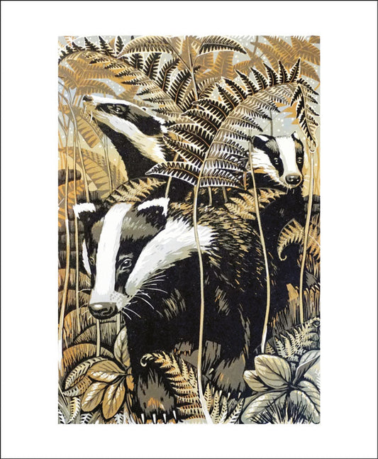 Badgers by Martin Truefitt-Baker
