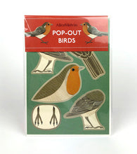 Alice Melvin Pop Out Bird Card - Robin