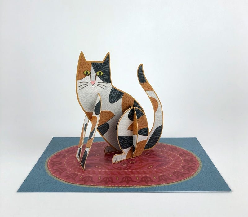 Alice Melvin Pop Out Pets Card - Cat