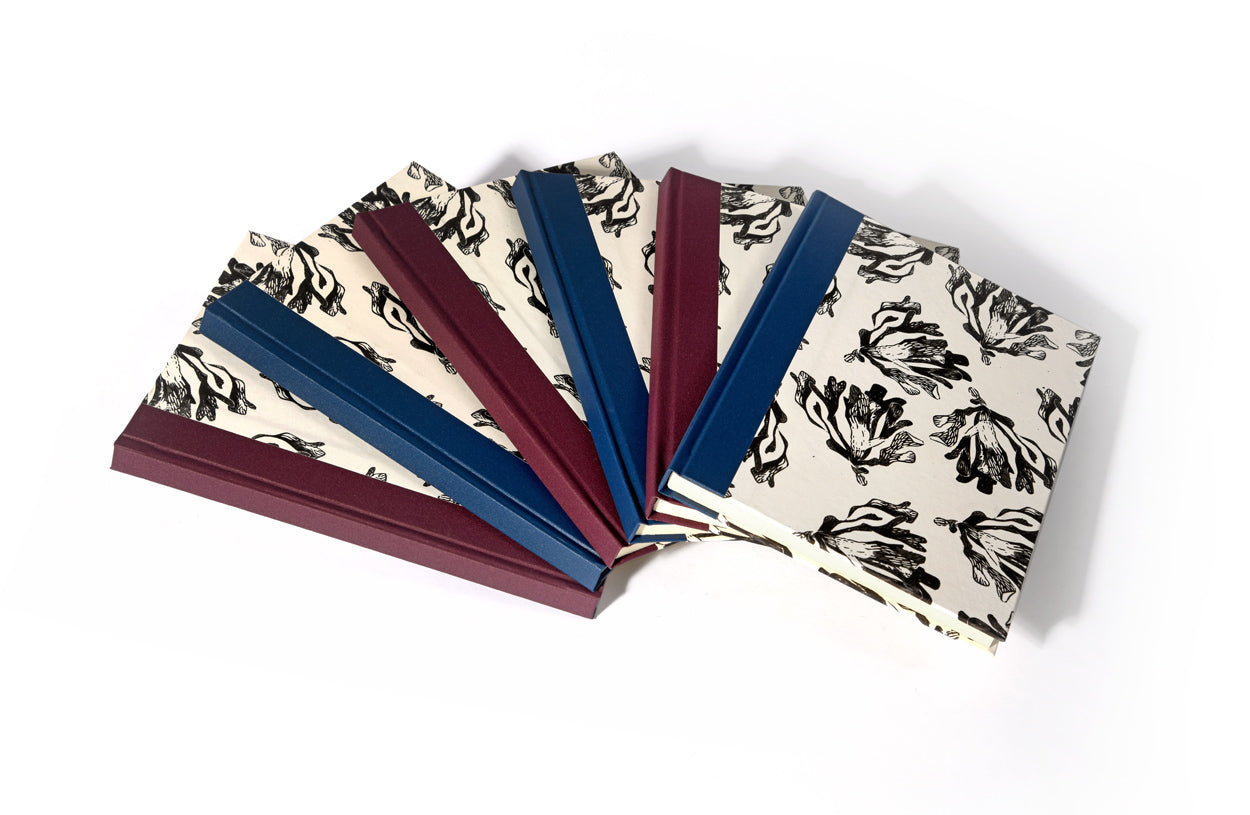 Screen Printed A5 Hardbound Notebook