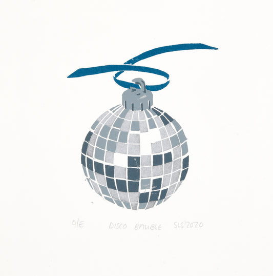 Disco Bauble Print