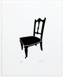 Teddy's Chair Mini Print