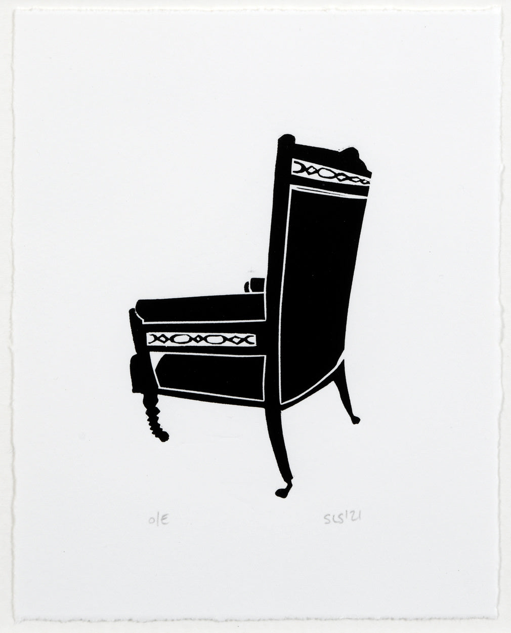 The Thinker Mini Print