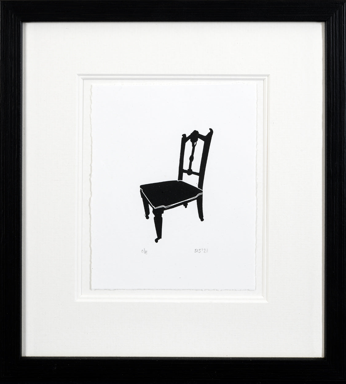 Teddy's Chair Mini Print