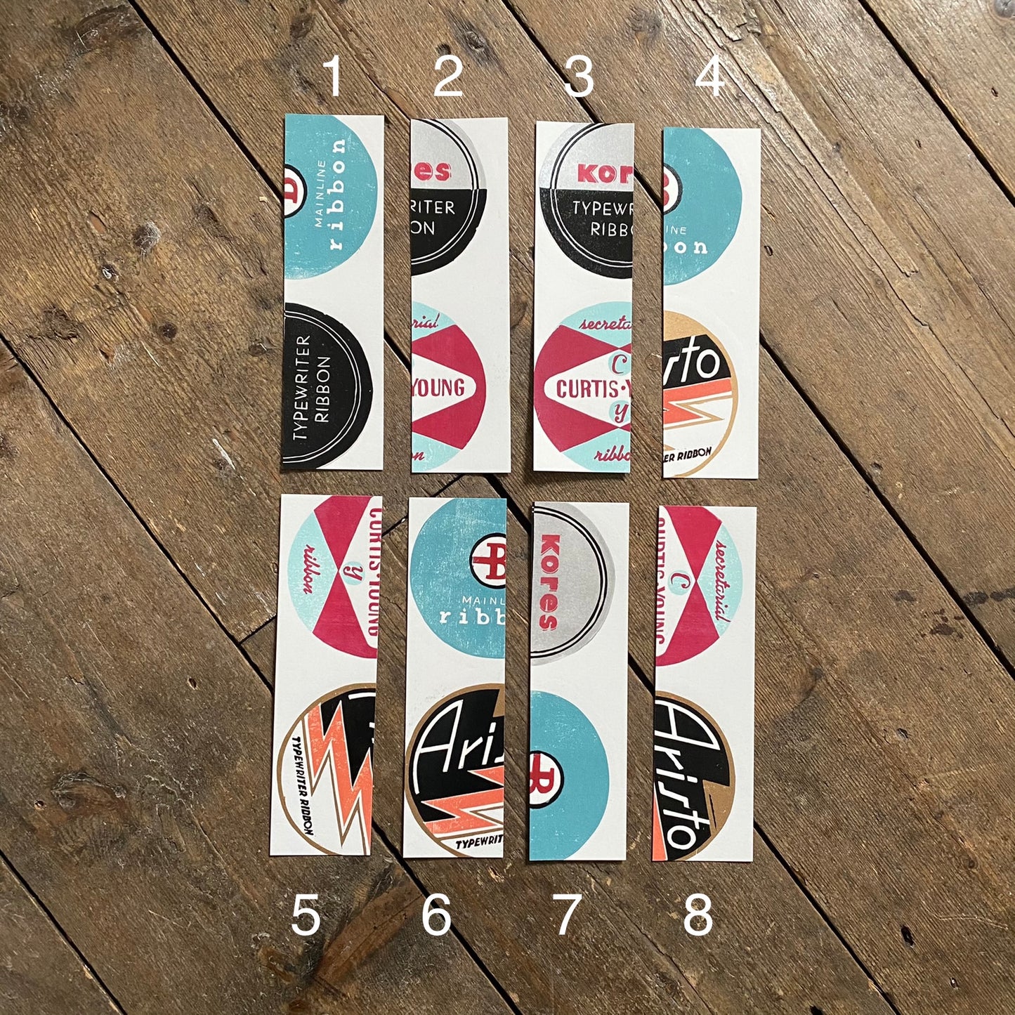 Typewriter Tins Bookmark