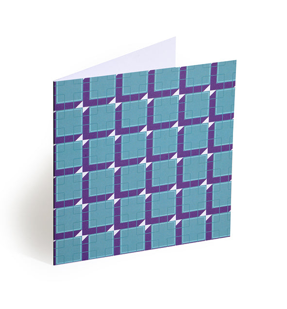 Typewriter Key Greetings Card