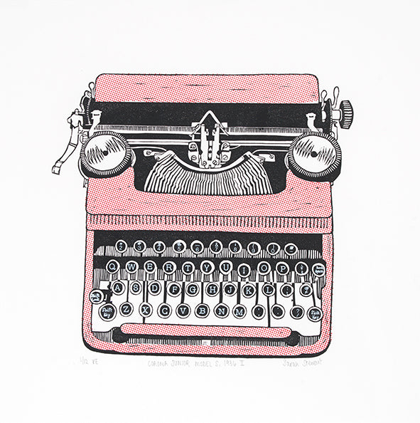 Typewriter Greetings Cards (Gift Box Set)