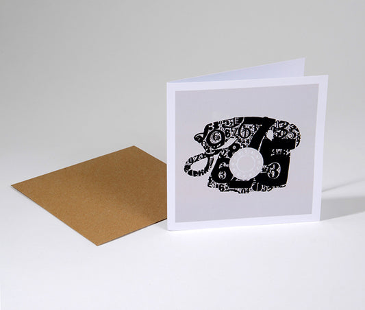 Telephone Greetings Card